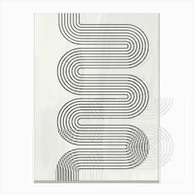 Zig Zags Canvas Print