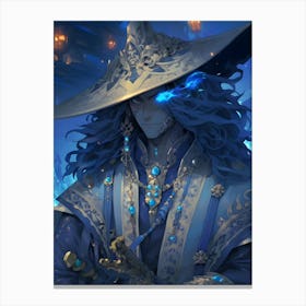 Wizard In A Hat Canvas Print