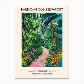 Barbican Conservatory London Parks Garden 1 Canvas Print