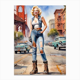 Marilyn Monroe 13 Canvas Print