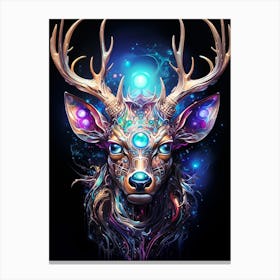 Deer Head Canvas Print