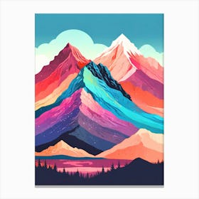 Mountain Landscape Canvas Print