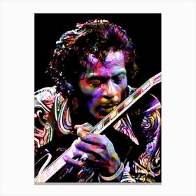 Chuck Berry Colorful my style Canvas Print