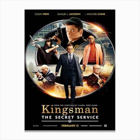 Kingsman the secret Canvas Print