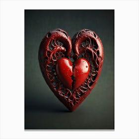 Broken Heart Canvas Print