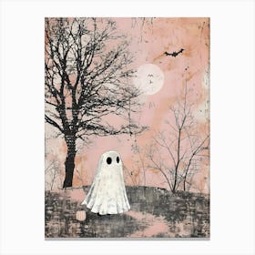 Ghost In The Woods 5 Canvas Print