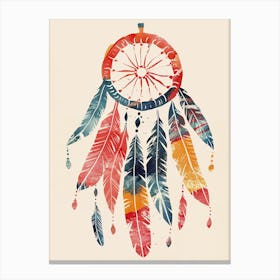 Dream Catcher, Boho Canvas Print