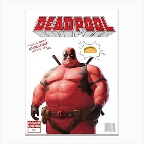 Deadpool 1 Canvas Print