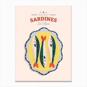The Best Sardines Canvas Print