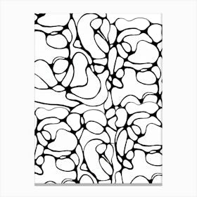 Abstract Lines Pattern Canvas Print