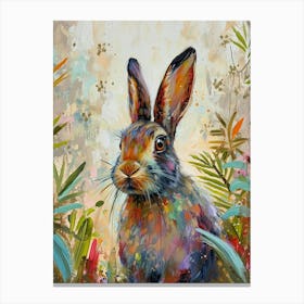 Belgian Hare Painting 2 Canvas Print