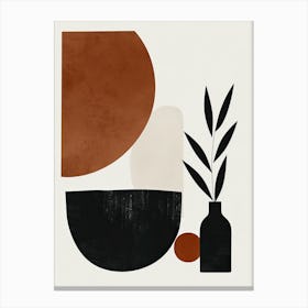 Buenos Aires Stone Park Bauhaus Minimalist Canvas Print