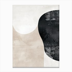 Abstract Silence Minimalist Style Canvas Print