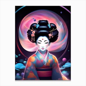 Geisha 64 Canvas Print