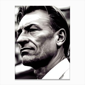 Portrait Hervé Renard Toile