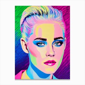 Kristen StewMovies art Pop Movies Art Movies Canvas Print