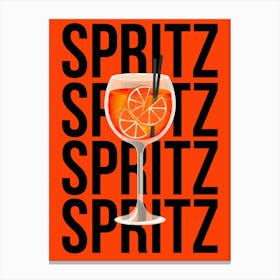 Spritz Canvas Print