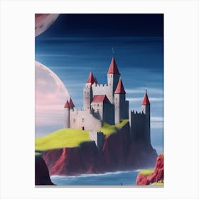 Castle In The Sky Canvas Print