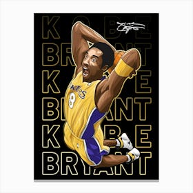 Kobe Bryant 1 Canvas Print