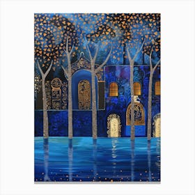 Night At The Palace 1 Canvas Print