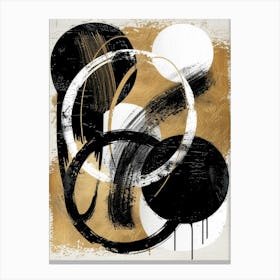 Abstract Circles Canvas Print 22 Canvas Print