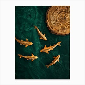 Fishes In The Water Canvas Print