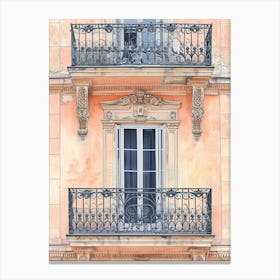 Bordeaux Europe Travel Architecture 3 Canvas Print