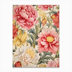 Floral Wallpaper 151 Canvas Print