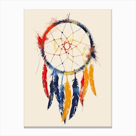 Dream Catcher, Boho, Minimalism Canvas Print