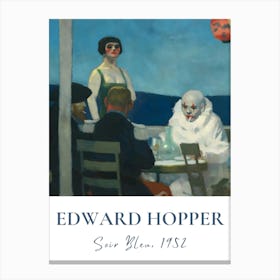 Edward Hopper, Sir Monica Canvas Print