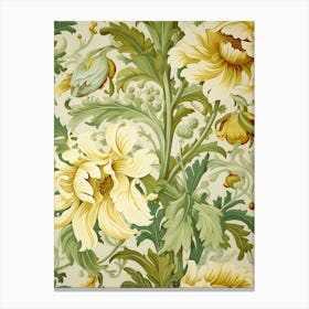 Floral Wallpaper 106 Canvas Print