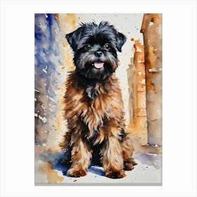 Affenpinscher Beautiful Dog Canvas Print