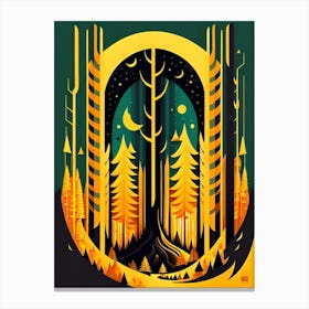 Forest 50 Canvas Print