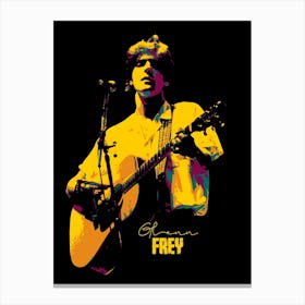 Glenn Frey Music Legend Canvas Print