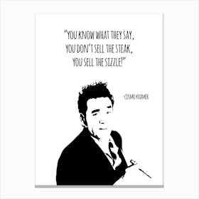 Kramer Seinfeld Canvas Print