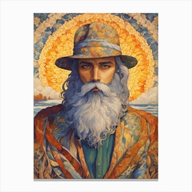 Man With A Beard Canvas Print