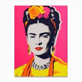 Oh Frida No 3 Canvas Print