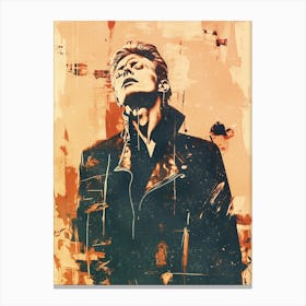 David Bowie Canvas Art Canvas Print