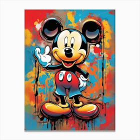 Mickey Mouse Canvas Print