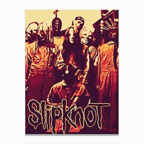 Slipknot band music 3 Canvas Print