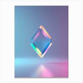 Abstract Geometric Diamond Canvas Print