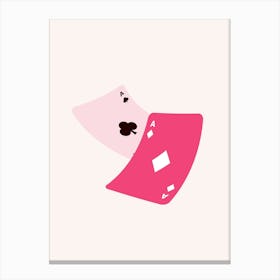 Playing Cards Canvas Print