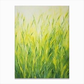 Grass Painting Canvas Print