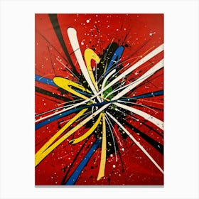 Splatter Painting 30 Canvas Print