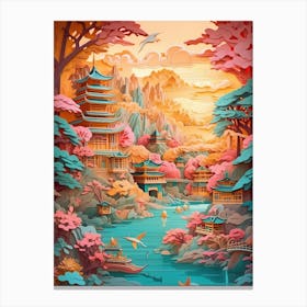 Japanese Landscape 26 Canvas Print