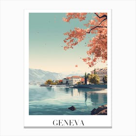 Geneva Switzerland Canvas Print