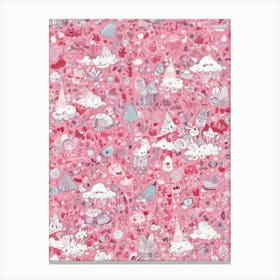 Pink Fairytale Canvas Print