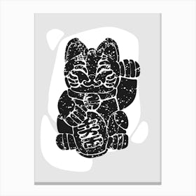 Chinese Lucky Cat Canvas Print