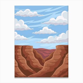 Desert Landscape 24 Canvas Print