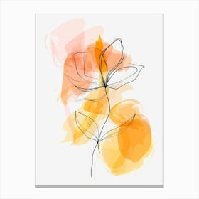 Abstract Flower 38 Canvas Print